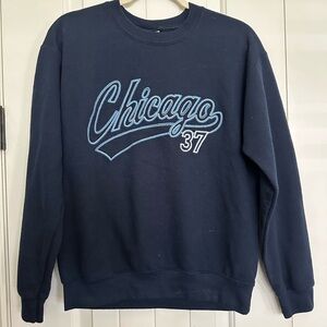 Blue Crewneck Sweatshirt Chicago 97